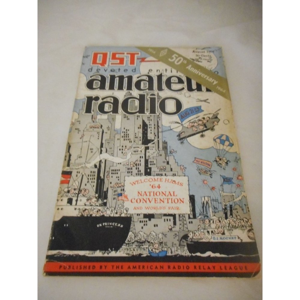 Lot 4 Vintage QST Magazine devoted entirely to amateur radio 1949 1960s Ads - Picture 2 of 10
